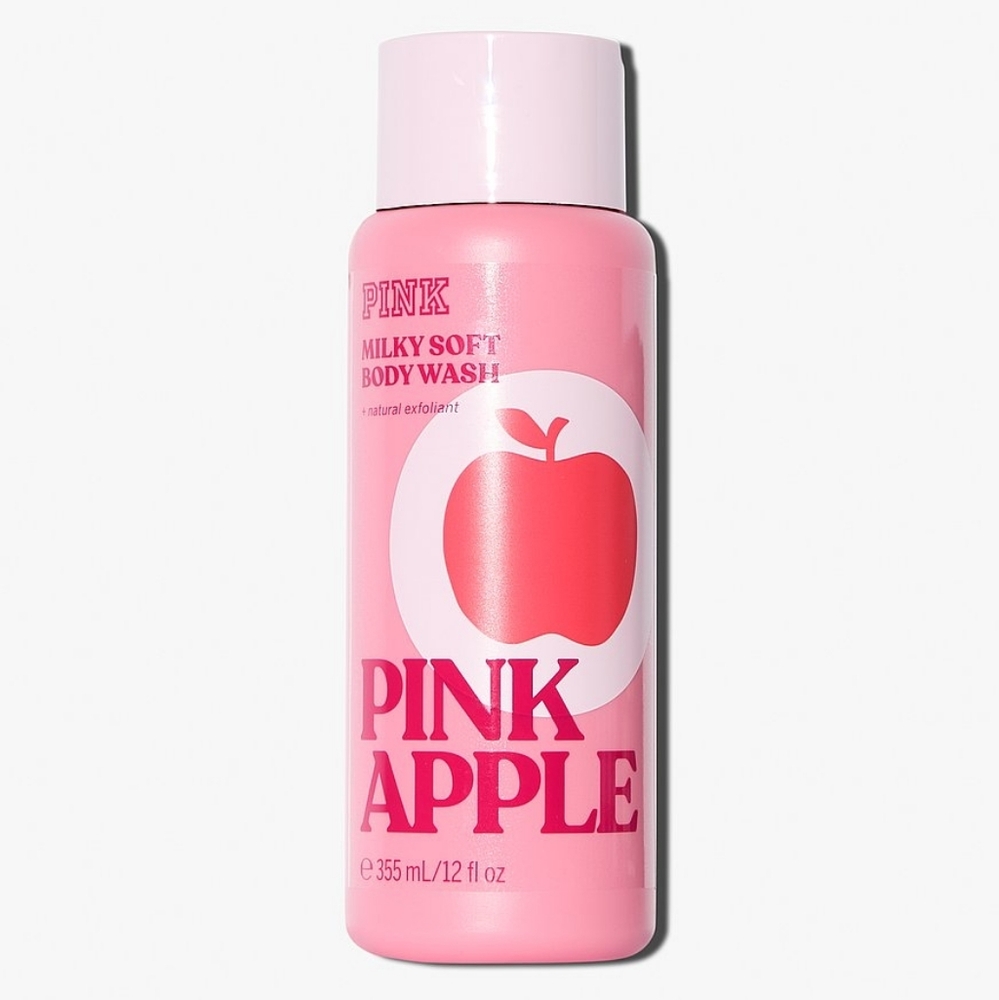 PINK Victoria's Secret Pink Apple Milky Soft Body Wash 12oz NEW